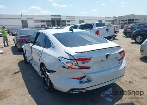 2022 Honda Accord Hybrid Sport z USA, uszkodzony, nr VIN 1HGCV3F21NA011794